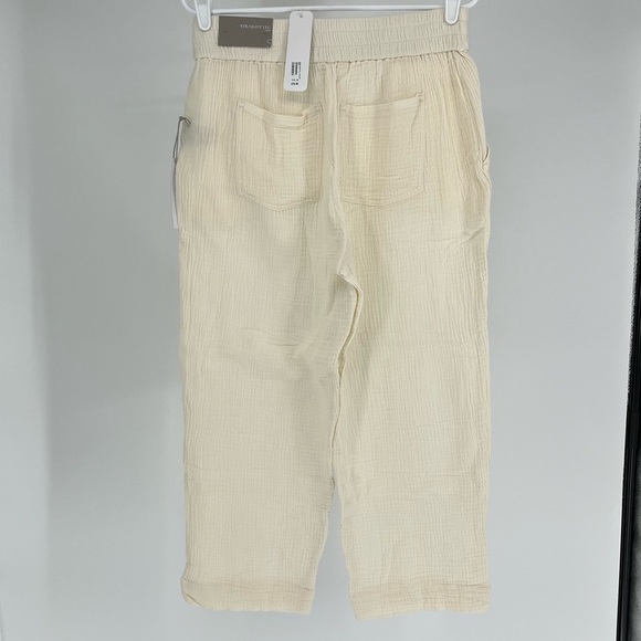 COPY - SOFT SURROUNDINGS NWT BEACH BOUND PULL ON GAUZE CROP PANTS ECRU Size Smal - Picture 4 of 15